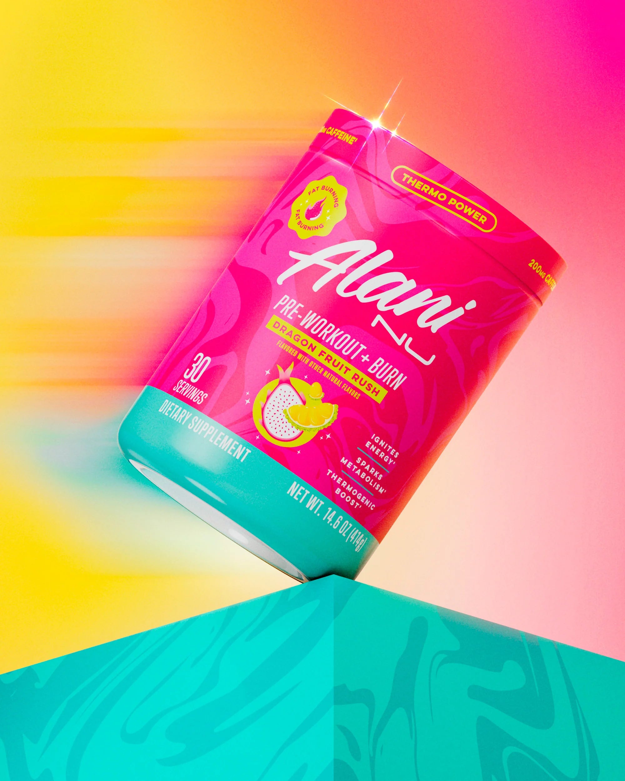 Pre-Workout+ Burn - Dragon Fruit Rush - Image 3