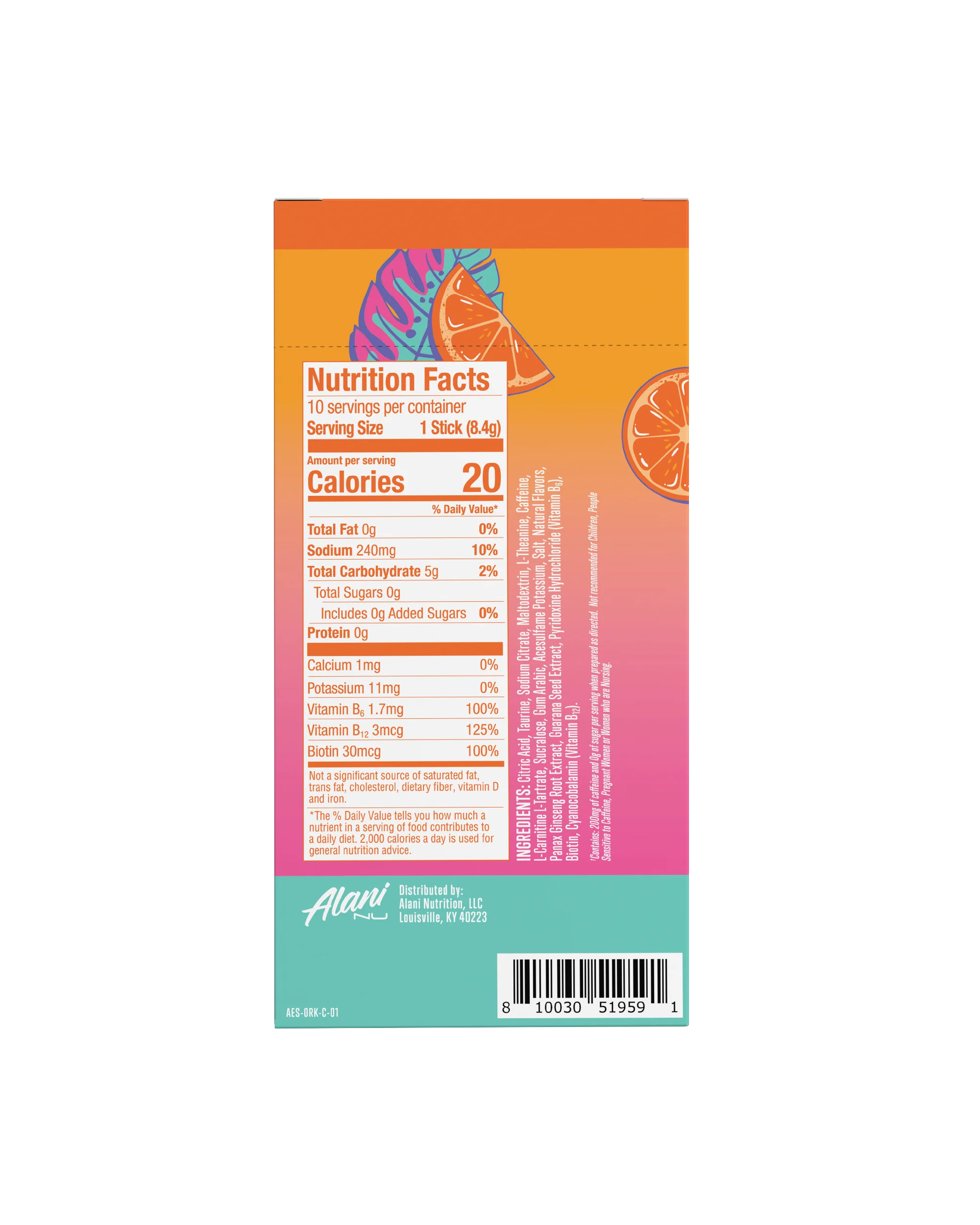 Energy Sticks - Orange Kiss - Image 4