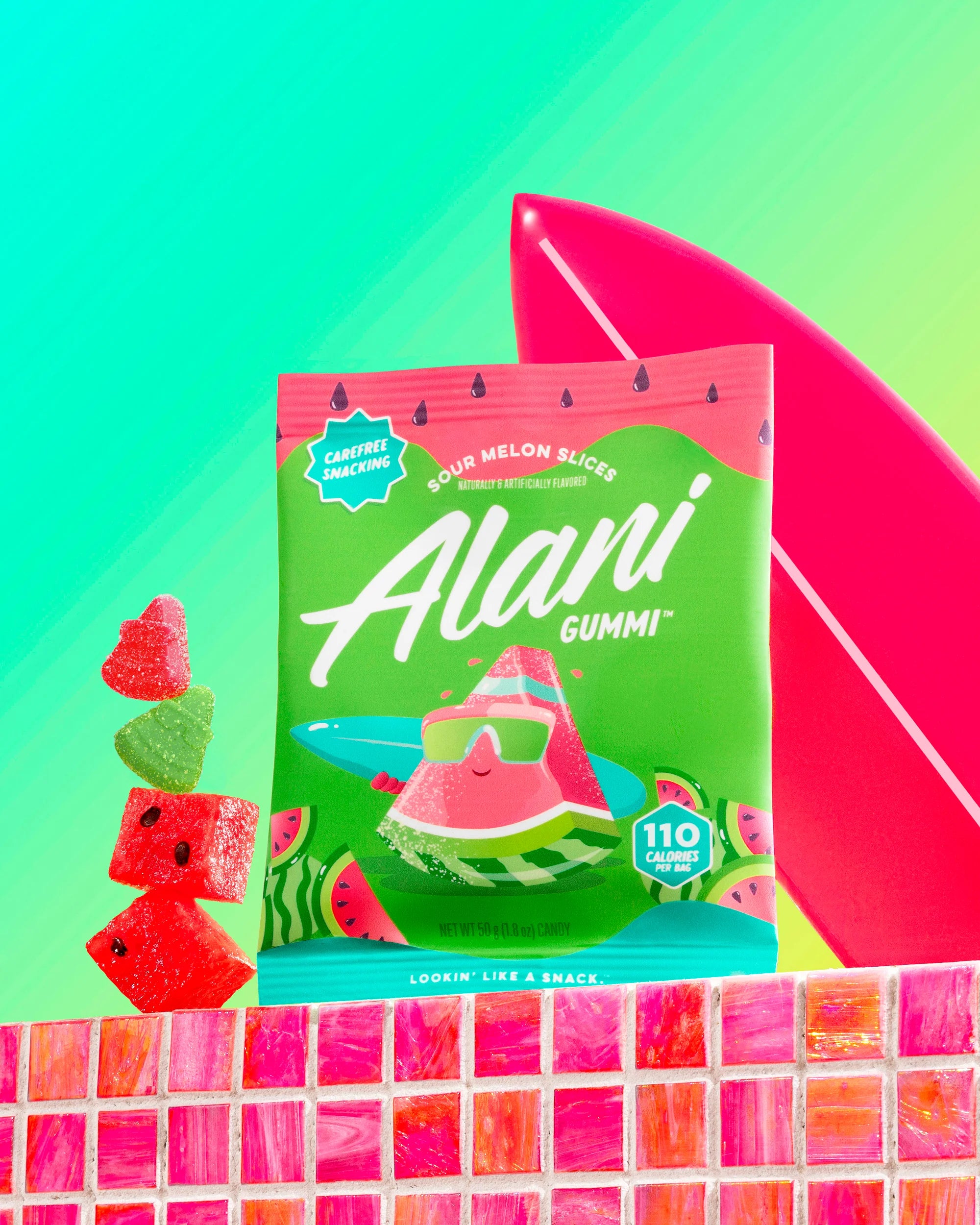 Gummi - Sour Melon Slices - Image 2