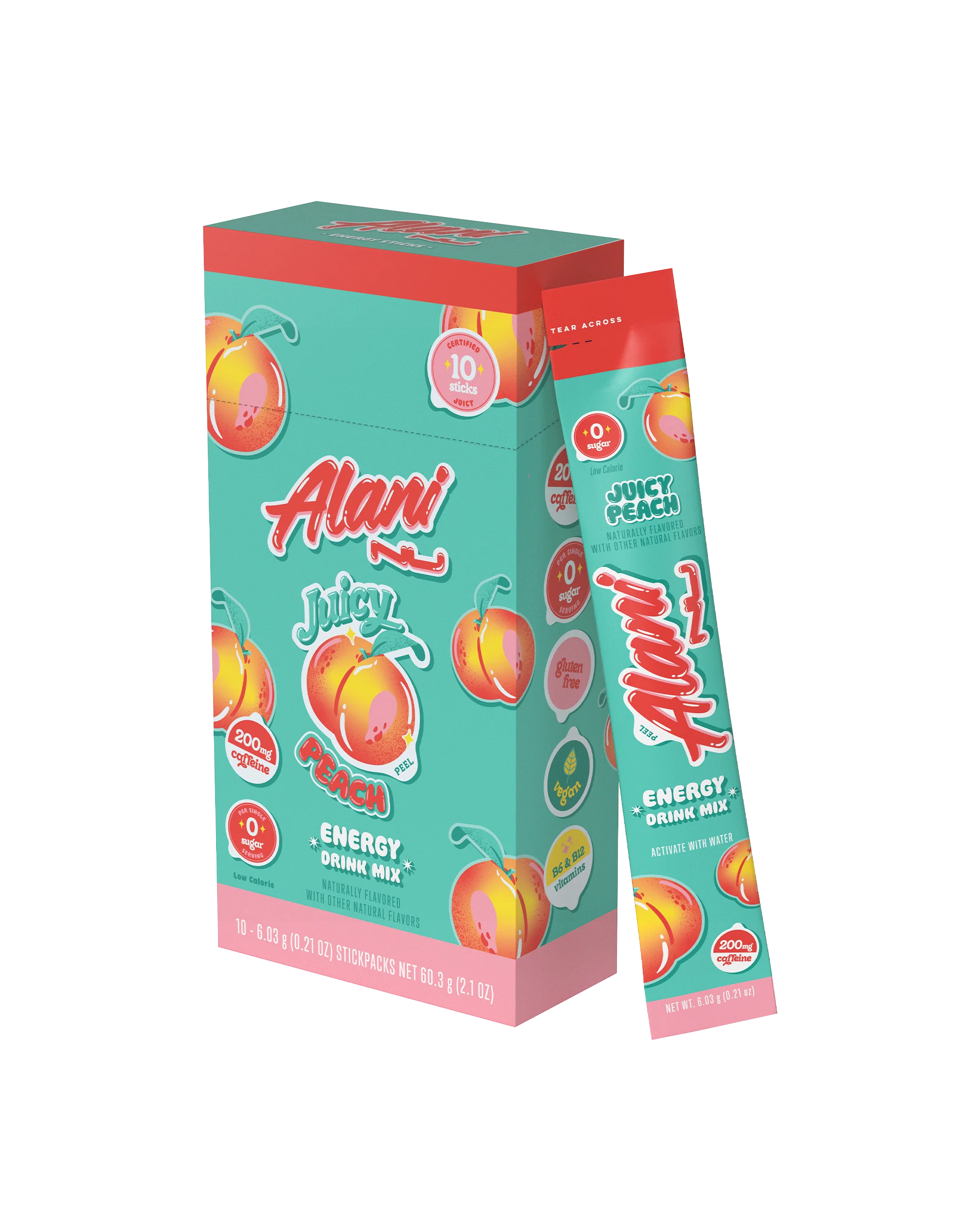 Energy Sticks - Juicy Peach - Image 5