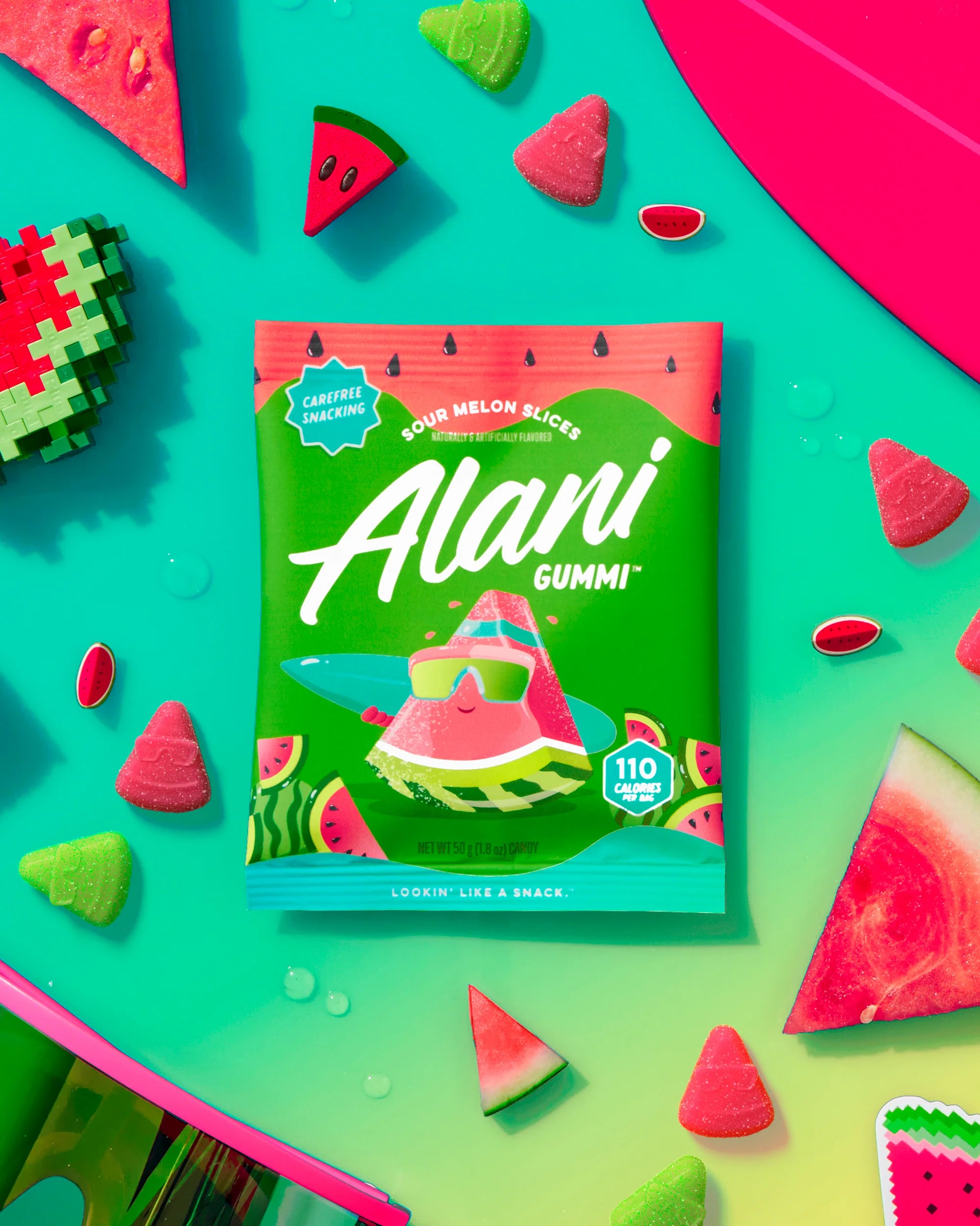 Gummi - Sour Melon Slices - Image 3