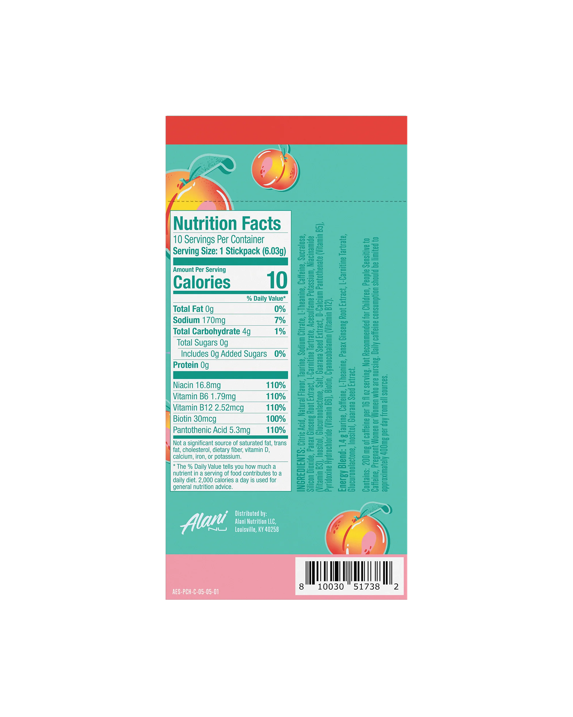 Energy Sticks - Juicy Peach - Image 6