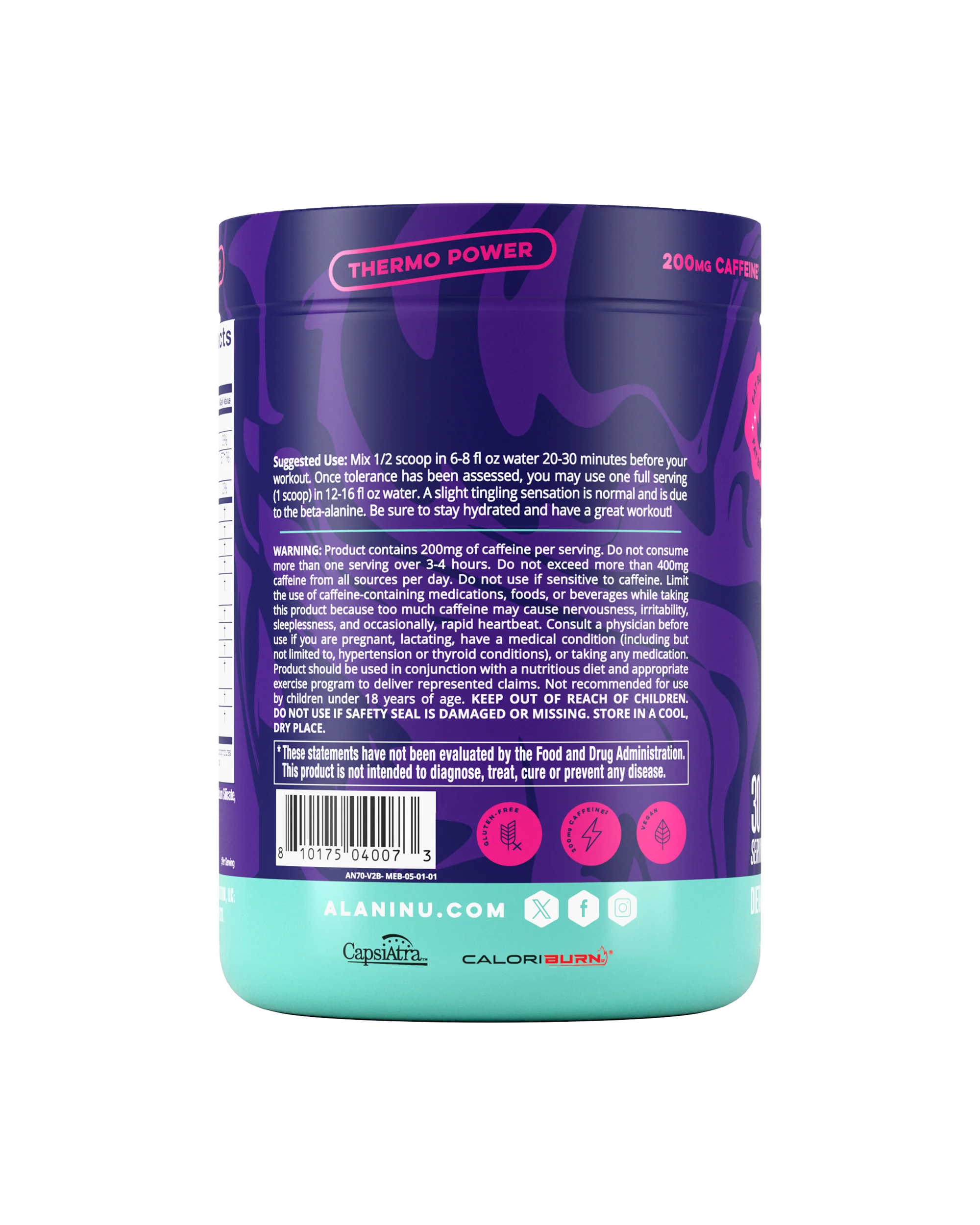 Pre-Workout+ Burn - Melonberry Blast - Image 5